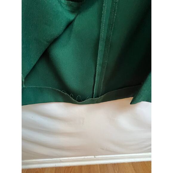 Vintage Caron Chicago Women's Size 12 Green 2 Piece Sequin Jacket and Maxi Dress - Picture 8 of 9